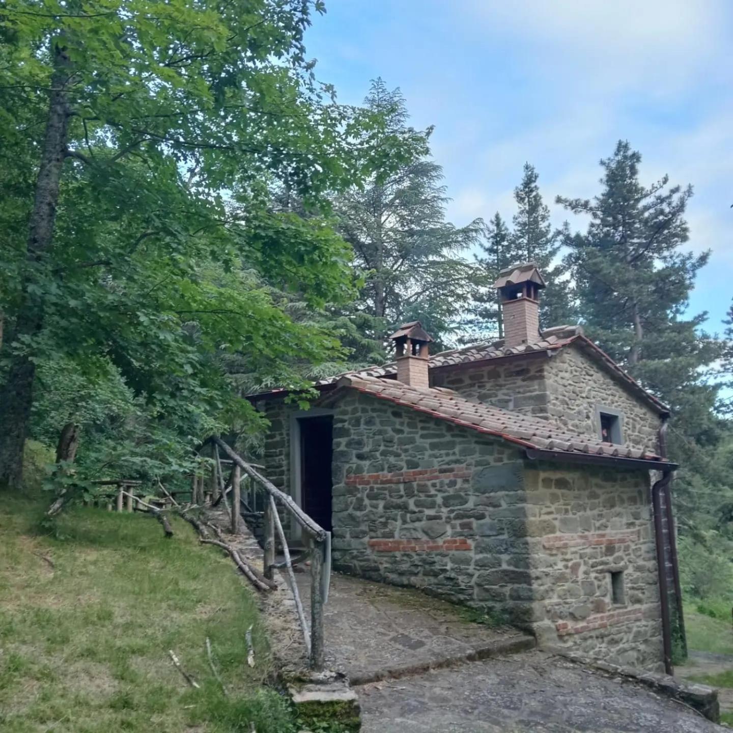 Villa Rifugio Asqua Poppi Exterior foto